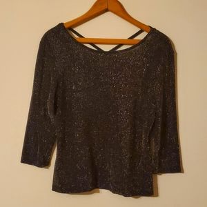 Black and gold shirt